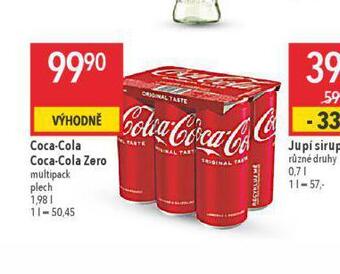 Globus Coca cola multipack nabídka