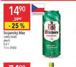 Globus Pivo svijanský máz nabídka