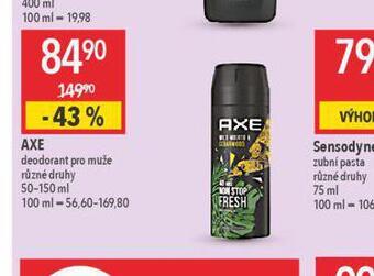 Globus Axe deodorant nabídka
