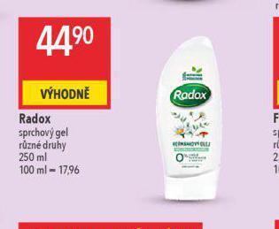 Globus Radox sprchový gel nabídka