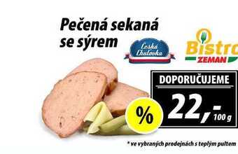 ZEMAN Pečená sekaná se sýrem, 100 g nabídka