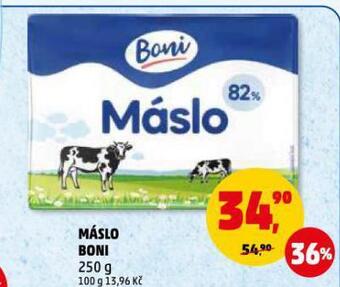 Penny Market Máslo boni nabídka