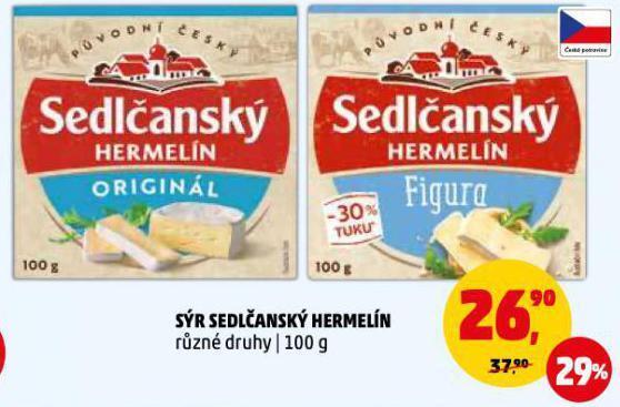 Penny Market Sýr sedlčanský hermelín nabídka