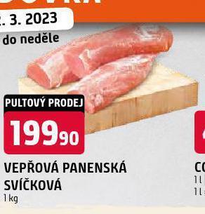 Terno Vepřová panenská svíčková nabídka
