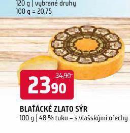 Terno Blaťácké zlato sýr nabídka
