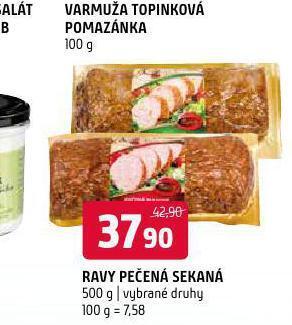 Terno Ravy pečená sekaná nabídka