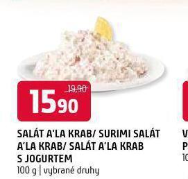Terno Salát a la krab nabídka