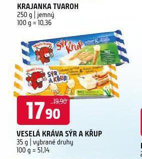 Terno Veselá kráva sýr a křup nabídka