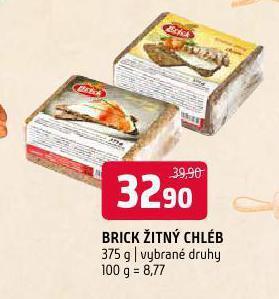 Terno Brick žitný chléb nabídka