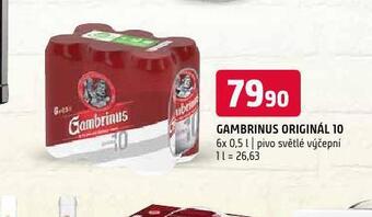 Terno Pivo gambrinus nabídka