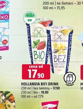 Terno Hollandia bifi drink nabídka