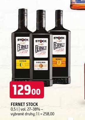Terno Fernet stock nabídka