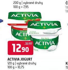Terno Activia jogurt nabídka