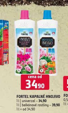 Terno Fortel kapalné hnojivo nabídka