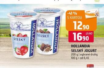 Terno Hollandia selský jogurt nabídka