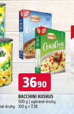 Terno Bacchini kuskus nabídka