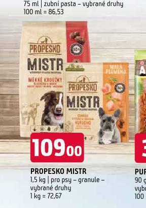 Terno Propesko granule pro psy nabídka