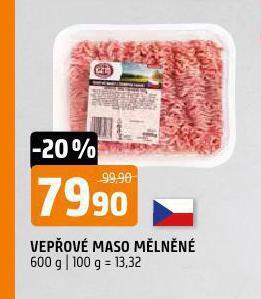 Terno Vepřové maso mělněné nabídka