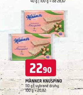 Manner knuspino