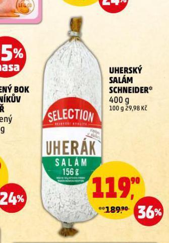 Penny Market Uherský salám nabídka