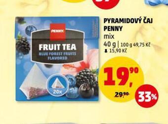Penny Market Pyramidový čaj nabídka