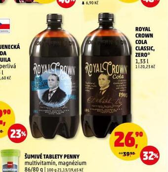 Penny Market Royal crown cola nabídka