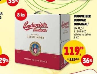 Penny Market Pivo budweiser budvar nabídka