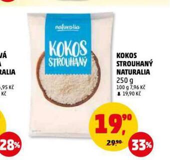 Penny Market Kokos strouhaný naturalia nabídka