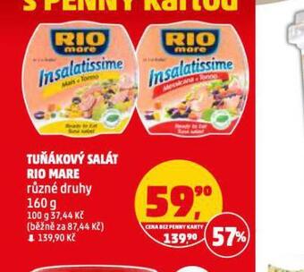 Penny Market Tuňákový salát rio mare nabídka