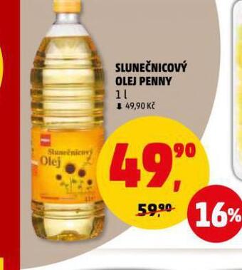 Penny Market Slunečnicový olej penny nabídka