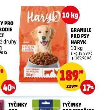 Penny Market Haryk granule pro psy nabídka