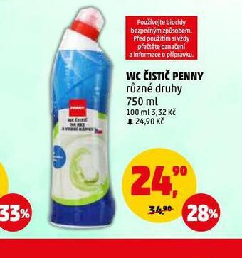 Penny Market Wc čistič penny nabídka