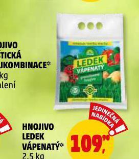 Penny Market Hnojivo ledek vápenatý nabídka