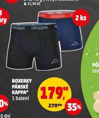 Penny Market Boxerky pánské kappa nabídka