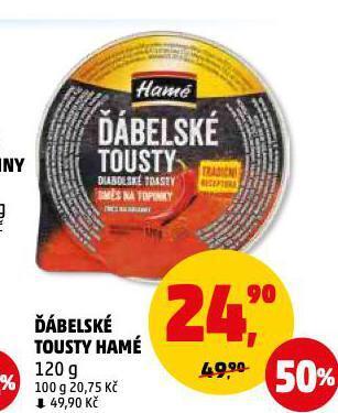 Penny Market Hamé ´dábelské tousty nabídka