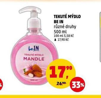 Penny Market Be in tekuté mýdlo nabídka