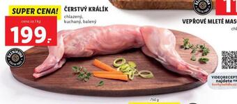 Lidl Čerstvý králík nabídka