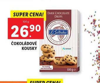 Lidl Čokoládové kousky nabídka