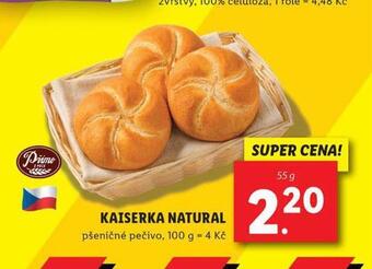 Lidl Kaiserka natural nabídka