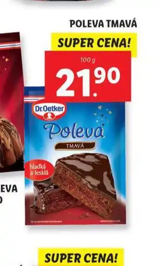 Lidl Poleva tmavá nabídka