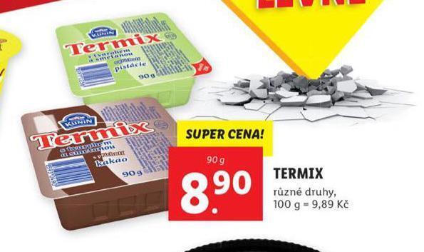 Lidl Termix nabídka