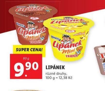 Lidl Lipánek nabídka