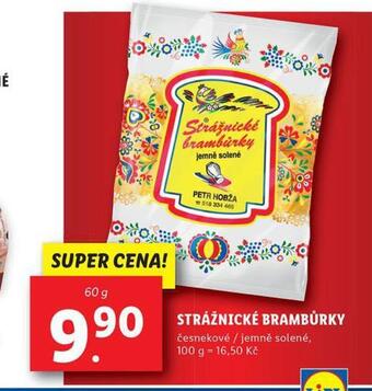 Lidl Strážnické brambůrky nabídka