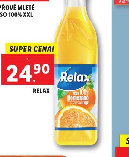 Lidl Relax nabídka