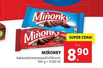 Lidl Miňonky nabídka