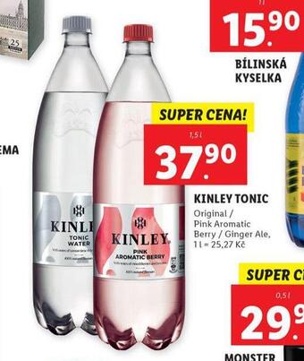 Lidl Kinley tonic nabídka