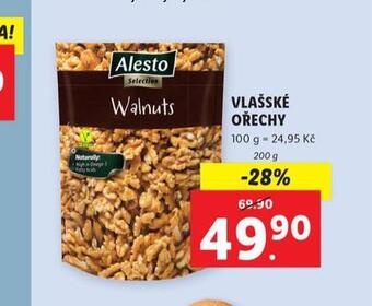 Lidl Vlašské ořechy nabídka