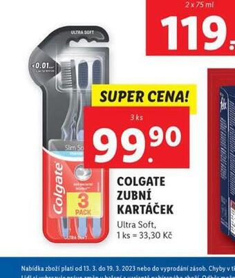 Lidl Colgate zubní kartáček nabídka