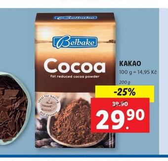 Lidl Kakao nabídka