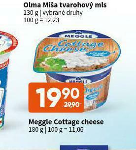 Terno Meggle cottage cheese nabídka